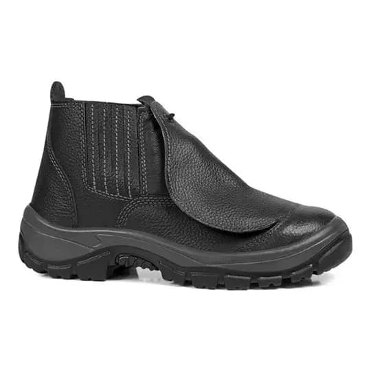 BOTA DE COURO C METATARSO BICO AÇO CA28848 FUJIWARA