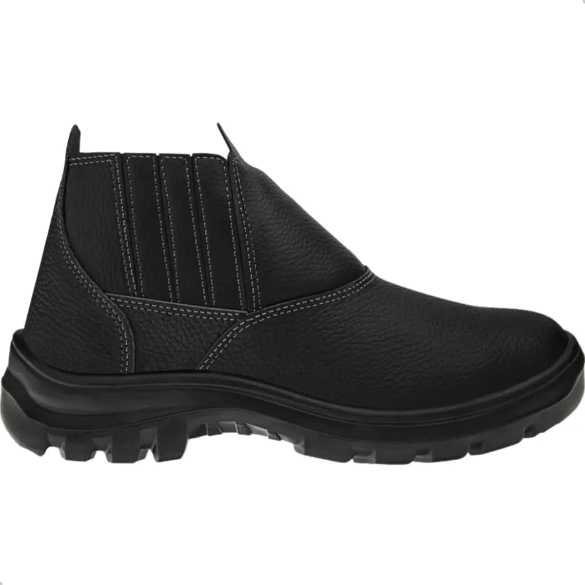 BOTA DE COURO BICO AÇO VULCAFLEX MRLUVAS