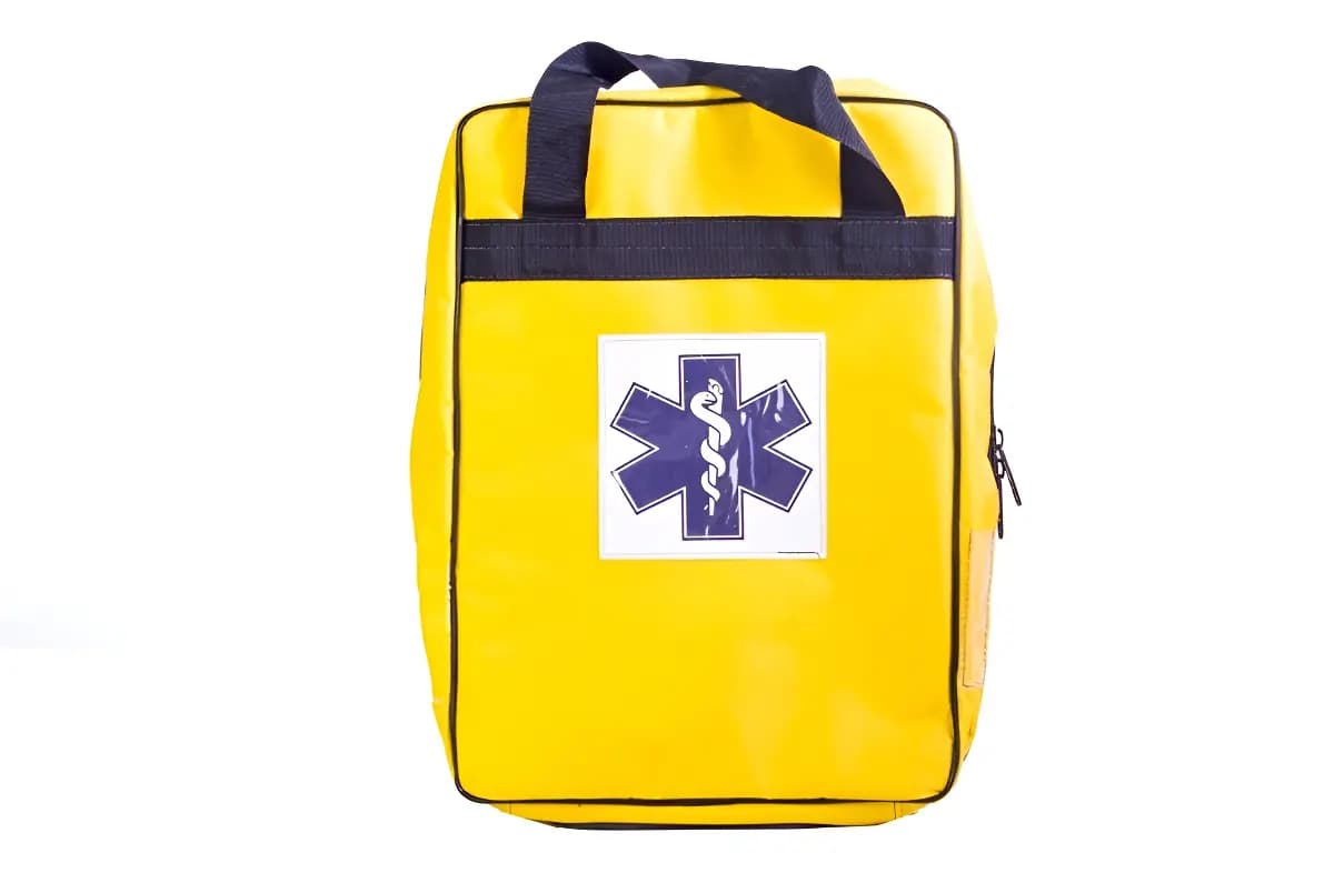 KIT MOCHILA PRIMEIROS SOCORROS 192 AMARELA