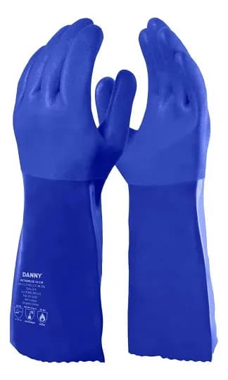 LUVA PETROBLUE 35CM CA 38792 DANNY