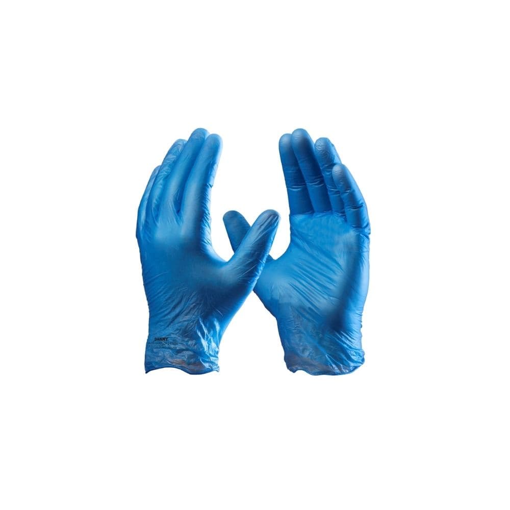 LUVA VINIL AZUL C/AMIDO CA 21120 DANNY