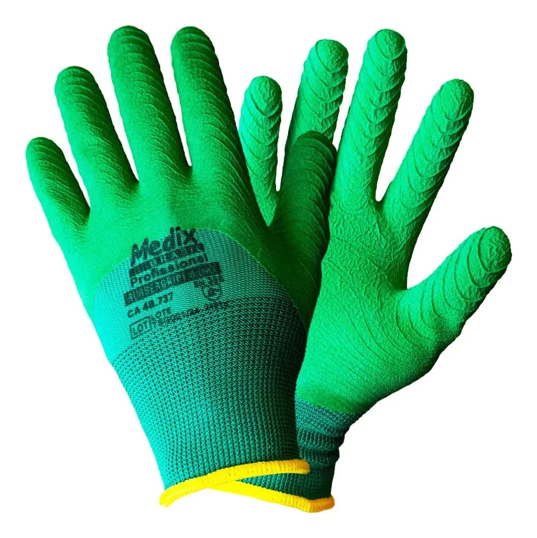 LUVA RUBBERGRIP CA 48737 MEDIX