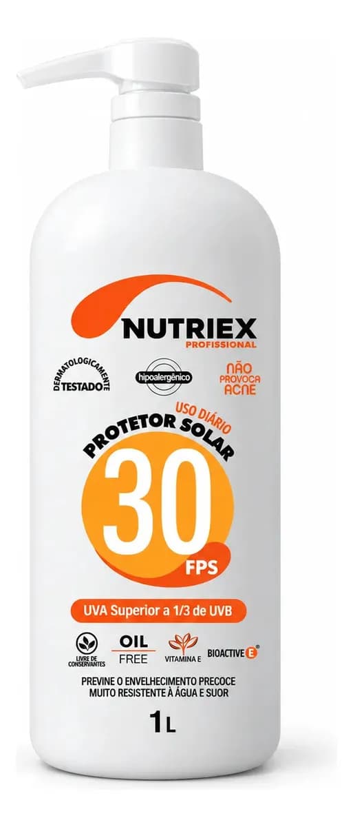 PROTETOR SOLAR NUTRIEX FPS30 1LT