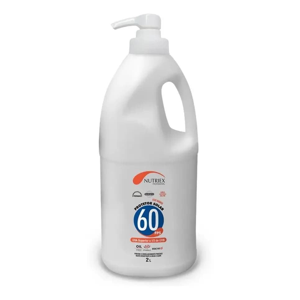 PROTETOR SOLAR NUTRIEX FPS60 2LT